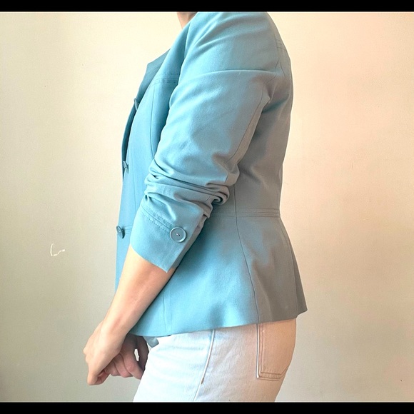 Blue blazer by Kasper - Picture 3 of 9